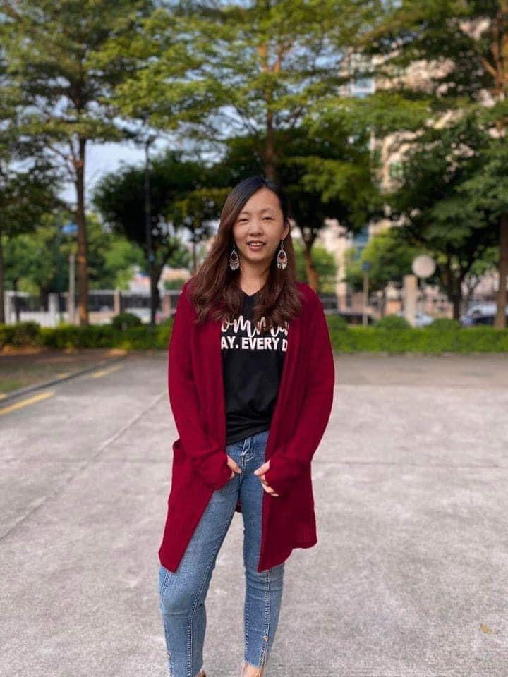 Red Lola Cardigan