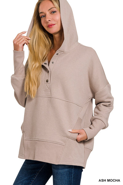 Ash Mocha Hoodie size large