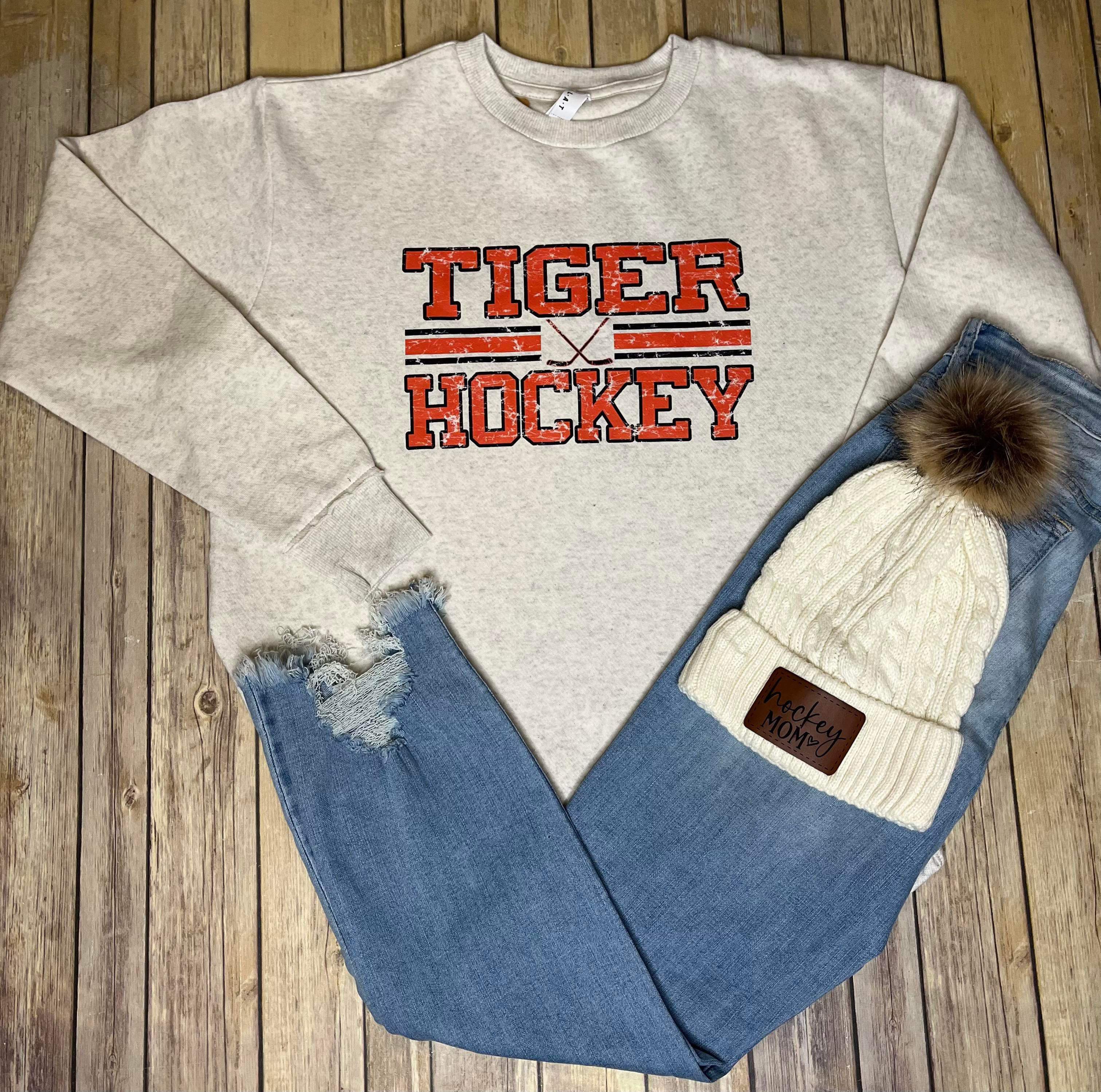 Marshall  Tiger Hockey Crewneck sweatshirt