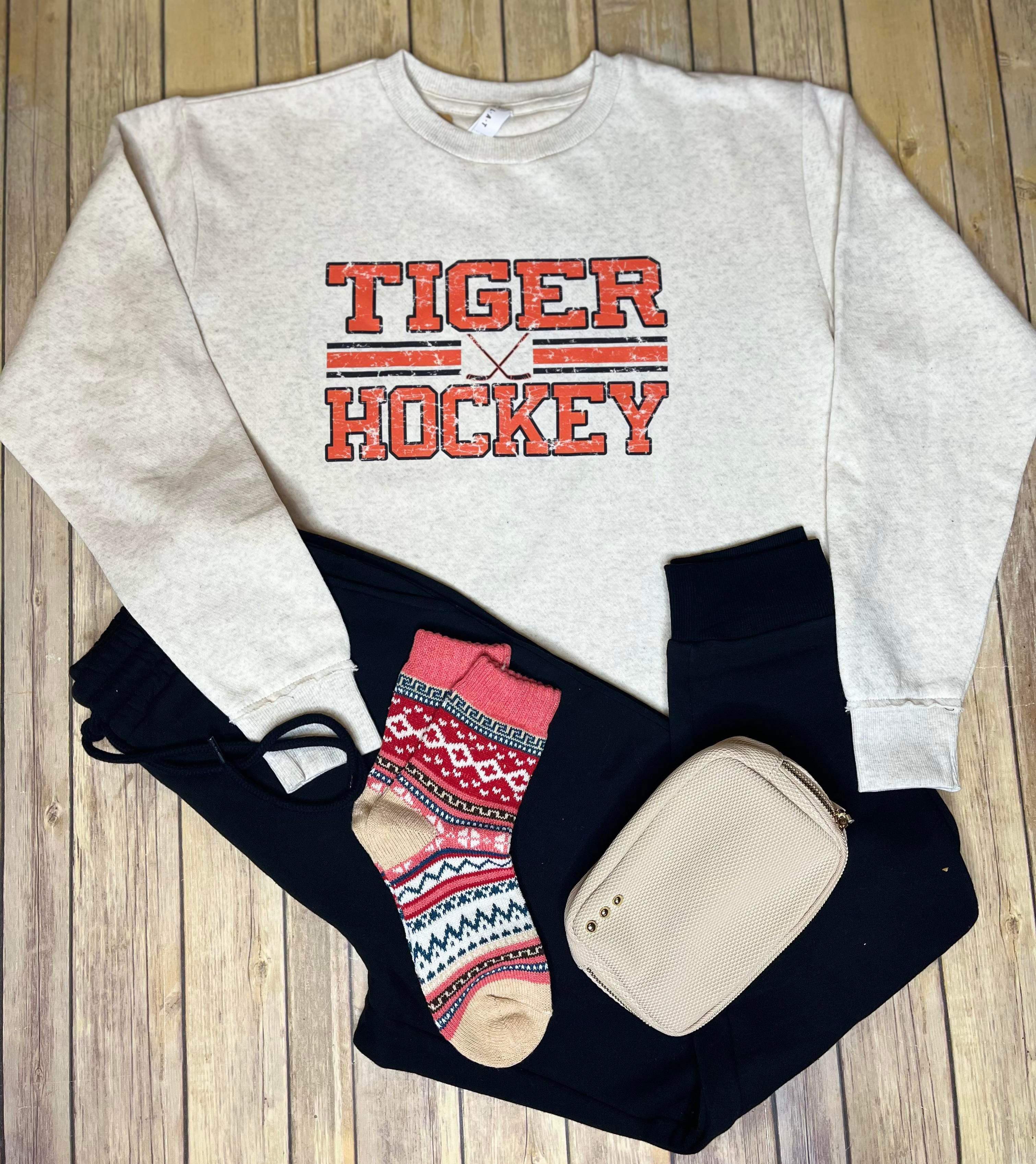 Marshall  Tiger Hockey Crewneck sweatshirt