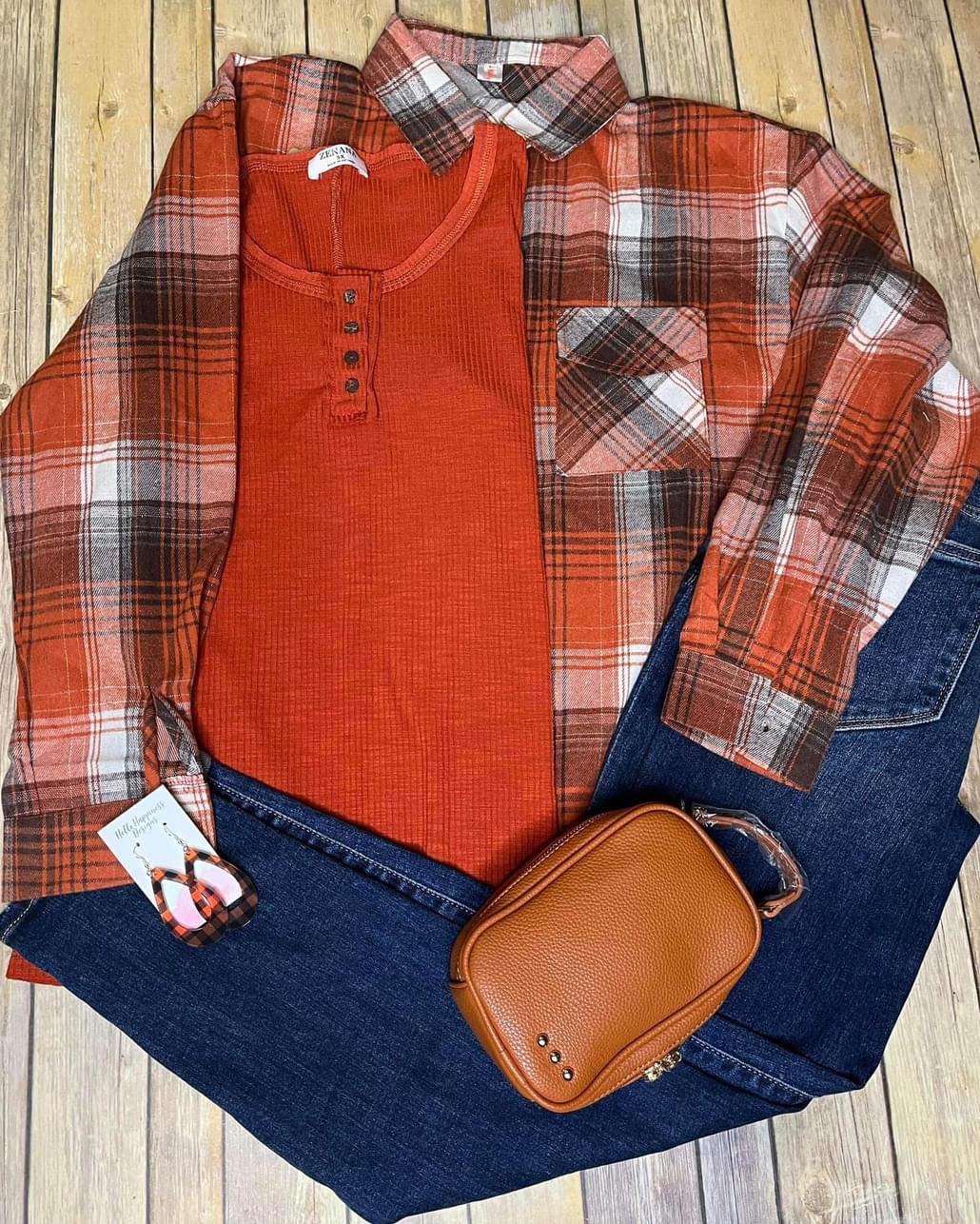 Rust FlannelShirt