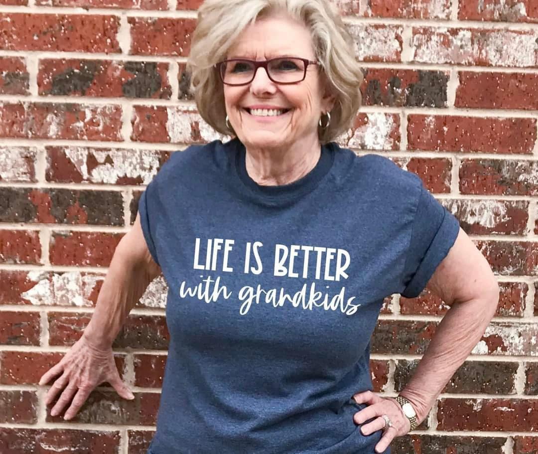 Life is Better with Grandkids short sleeve tee