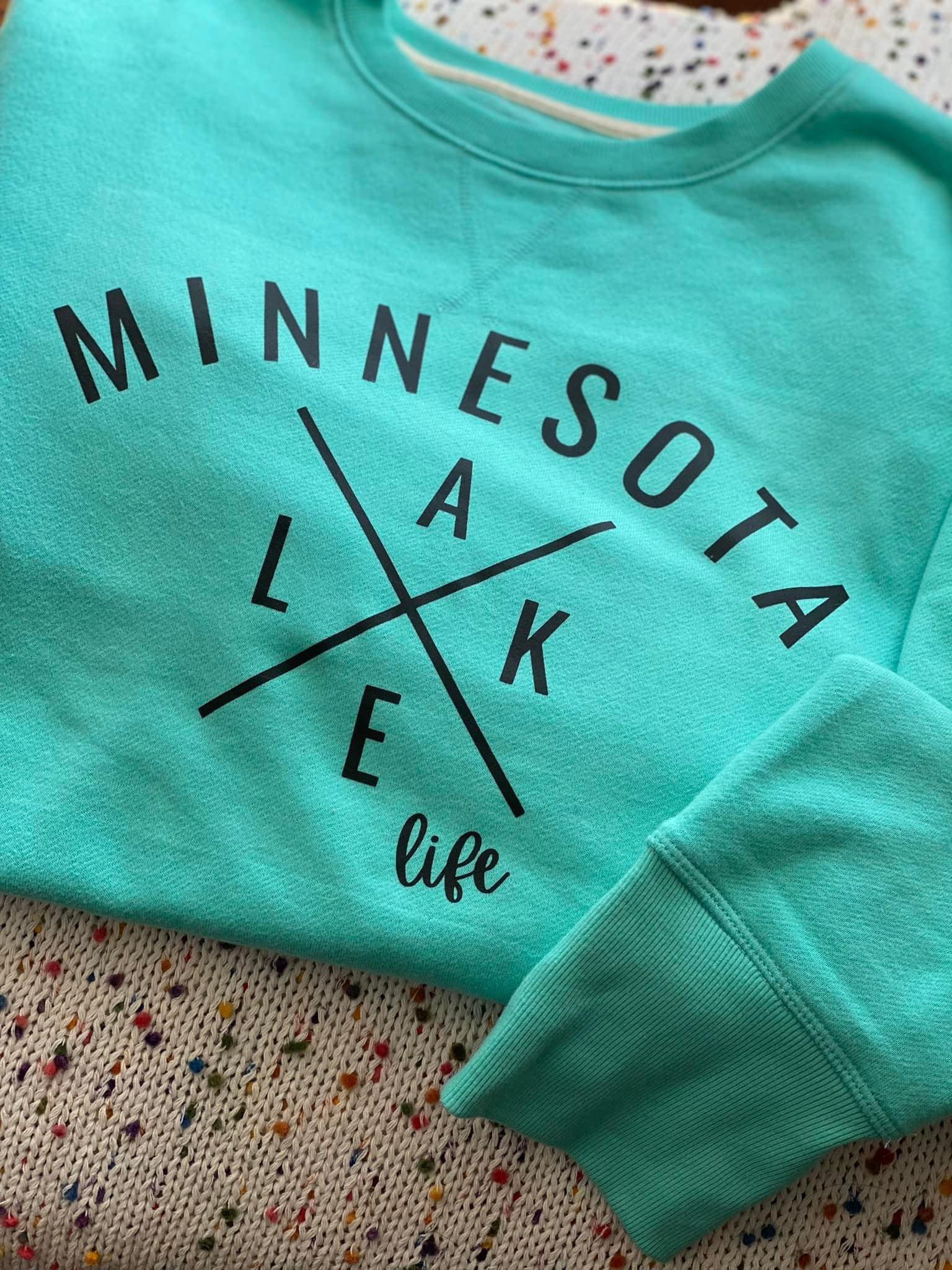 Minnesota Lake Life Sweatshirt